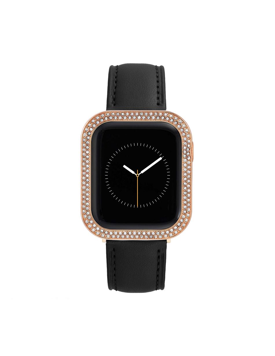 Meilleures ventes Anne Klein Premium Crystals Protective Case Cover for Apple Watch?   | VHX-7166680